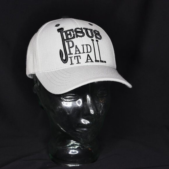 Other - Unisex “Jesus Paid It All” Cap – Bold Faith, Everyday Style ✝️
